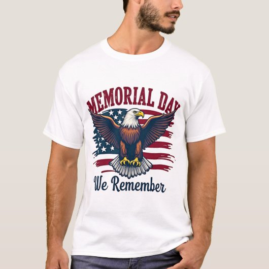 Patriottische herdenkingsdag t-shirt (Voorkant)