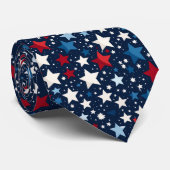 Patriottische heren stropdas (Opgerold)