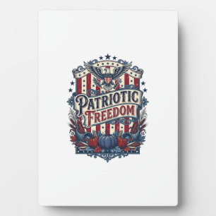 Patriottische herfst oogst vector grafische T-shir Fotoplaat