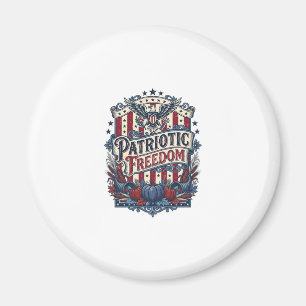 Patriottische herfst oogst vector grafische T-shir Magneet