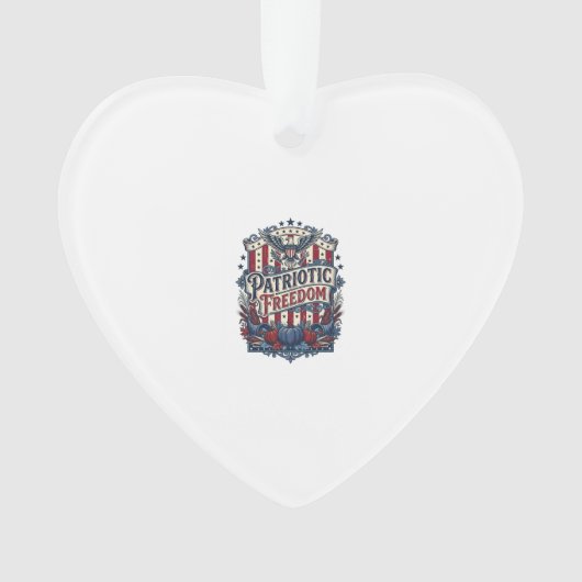Patriottische herfst oogst vector grafische T-shir Ornament (voorkant)