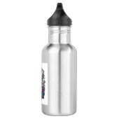 Patriottische herfst oogst vector grafische T-shir Waterfles (Rechts)