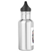 Patriottische herfst oogst vector grafische T-shir Waterfles (Links)