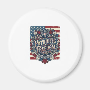 Patriottische herfstbladeren vector grafische T-sh Magneet