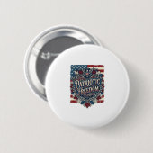 Patriottische herfstbladeren vector grafische T-sh Ronde Button 5,7 Cm (Voorkant /achterkant)