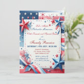 Patriottische Herinneringen Familieunie Sterren en Kaart (Staand voorkant)