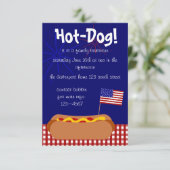 Patriottische Hete Hond! Partij Kaart (Staand voorkant)