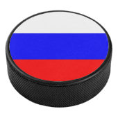 Patriottische hockey puck met Russische vlag (3/4)