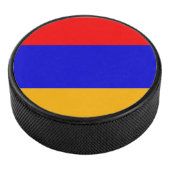 Patriottische hockeypuck met vlag van Armenië Hockey Puck (3/4)
