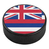 Patriottische hockeypuck met vlag van Hawaï Hockey Puck (3/4)
