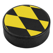 Patriottische hockeypuck met vlag van München Hockey Puck (3/4)