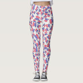 Patriottische hoge hoeden leggings (Voorkant)