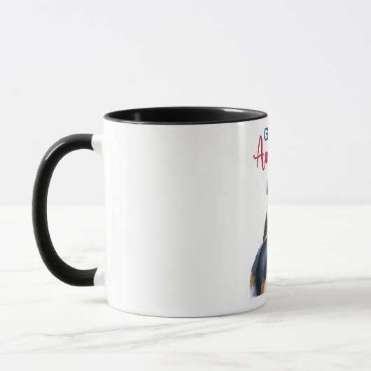 Patriottische Hond-Beagle Mok (Links)