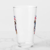 Patriottische Hond-Boxer Glas (Links)