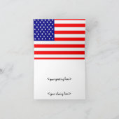  patriottische hond kaart (Binnen)