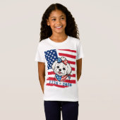 Patriottische Hond T-Shirt (Voorkant volledig)