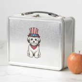 Patriottische Hond Vintage Gravure Vector Design_1 (In situ)