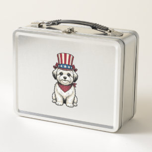 Patriottische Hond Vintage Gravure Vector Design_1