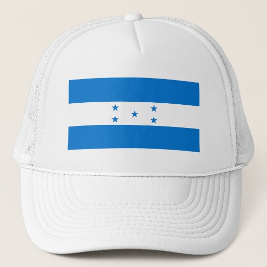 Patriottische Hondurese vlag Trucker Pet (Voorkant)