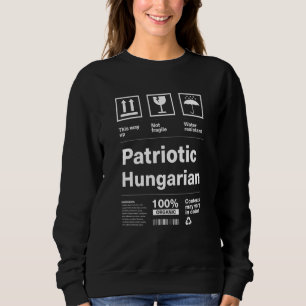 Patriottische Hongaarse Patriottisme Hongarije Lan Trui