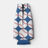 Patriottische honkbal fles koeler (Achterkant)