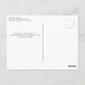 Patriottische Hoogland Koe 4 juli Baby shower Briefkaart (Achterkant)