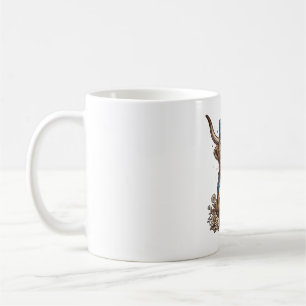 Patriottische Hoogland Koe Vintage Koffiemok