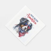 Patriottische Hound-Bernese Servet (Hoek)