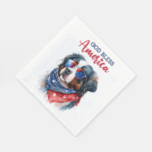 Patriottische Hound-Bernese Servet (Hoek)