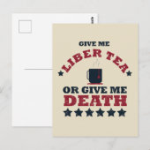 Patriottische humor - Grappige 4 juli Briefkaart (Voorkant / Achterkant)