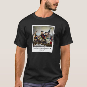 Patriottische Humoureuze Cartoon Tee Shirt