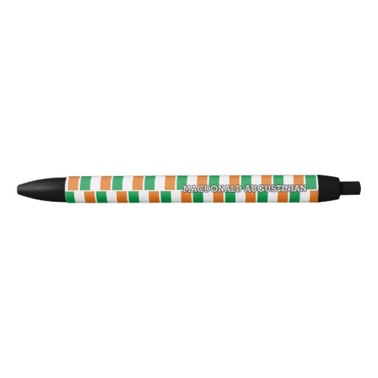 Patriottische IERLAND FLAG - Speciaal Zwarte Inkt Pen (Voorkant)