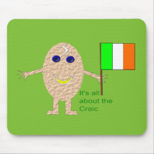 Patriottische Ierse eier muismat