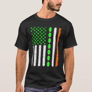 Patriottische Ierse vlag Rugby St Patrick's D T-shirt