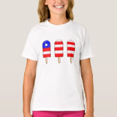 Patriottische ijslolly t-shirt (Voorkant)