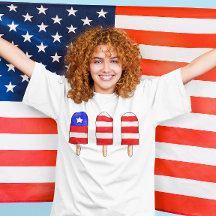 Patriottische ijslolly