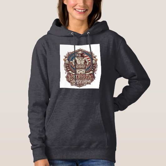 Patriottische Imker Vector Graphic T-shirt (Voorkant)