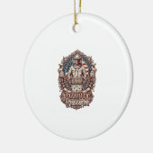 Patriottische Imker Vector Graphic T-shirt Keramisch Ornament (Links)