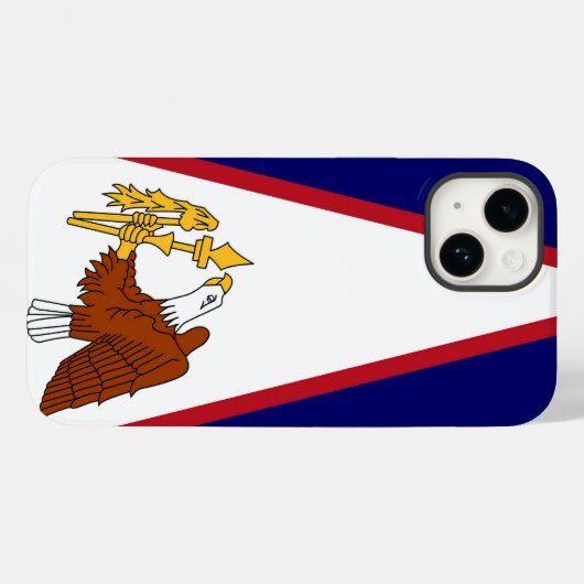Patriottische iPhone 14 Hoesje-Mate, Amerikaanse S Case-Mate iPhone Case (Achterkant (horizontaal))
