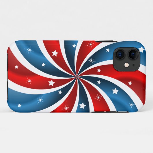 Patriottische iPhone Case (Achterkant (horizontaal))