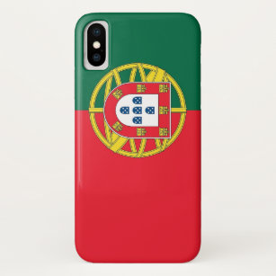 Patriottische Iphone X Hoesje met vlag van Portuga