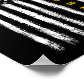 Patriottische Ironworker Constructie Amerikaanse v Poster (Hoek)