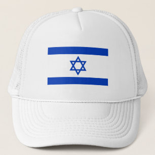 Patriottische Israëlische vlag Trucker Pet