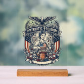 Patriottische Jam Maker Acryl Bord (Neutraal)