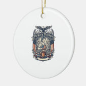 Patriottische Jam Maker Keramisch Ornament (Links)