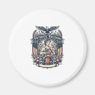 Patriottische Jam Maker Magneet