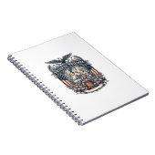 Patriottische Jam Maker Notitieboek (Rechterzijde)
