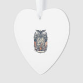 Patriottische Jam Maker Ornament (voorkant)