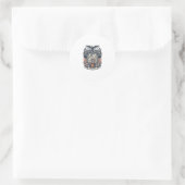 Patriottische Jam Maker Ronde Sticker (Tas)