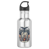 Patriottische Jam Maker Waterfles (Voorkant)